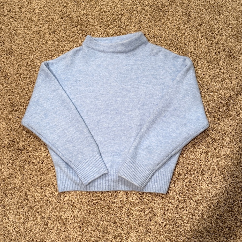 NWOT Baby Blue Zara Sweater